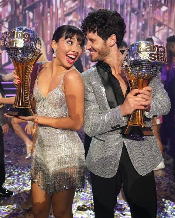Xochitl&nbsp;Gomez and Val Chmerkovskiy were crowned the season 32 DWTS winners